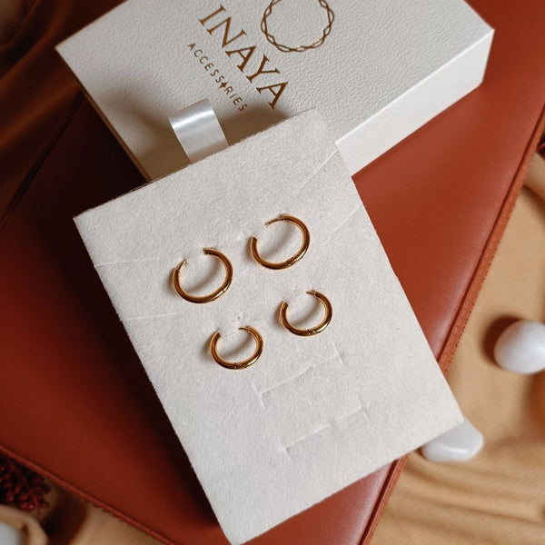 The Ultimate Everyday Hoop Duo - Evie Earrings
